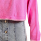 Deck The Halls Pink Sweater