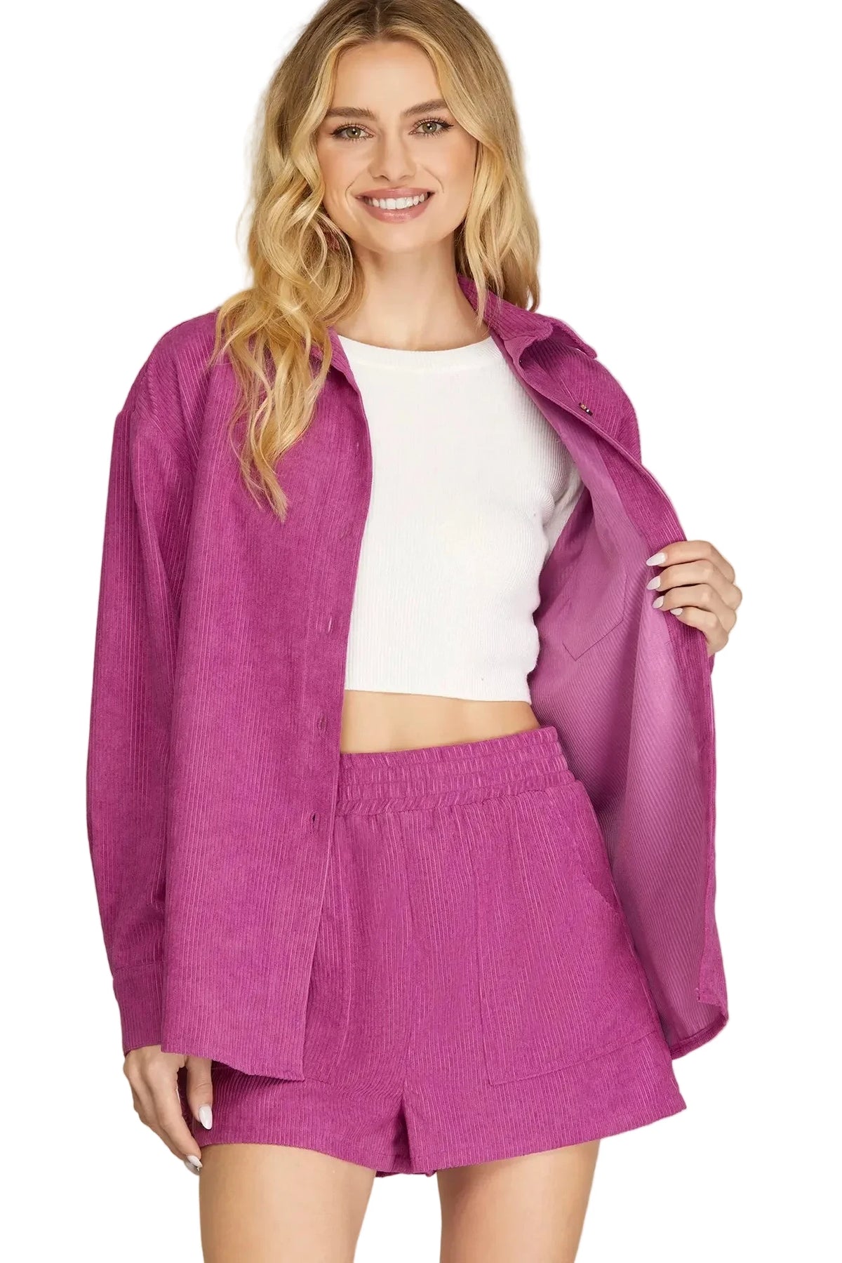 Can Be Mine Berry Short