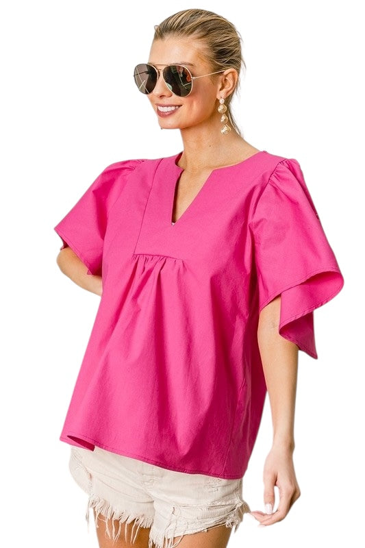 My Happy Place Pink Top