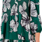 Make It Right Green Printed Dress