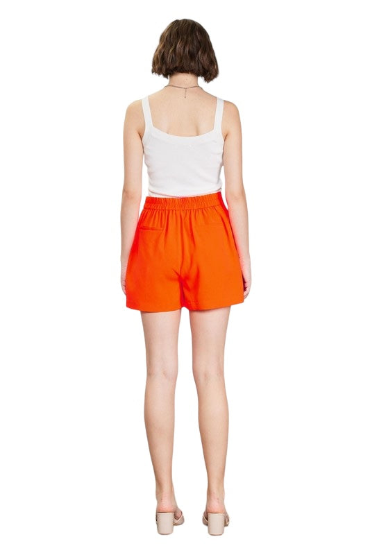 Orange: Posh Vision Work Short