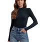 Right Now Mock Neck Top