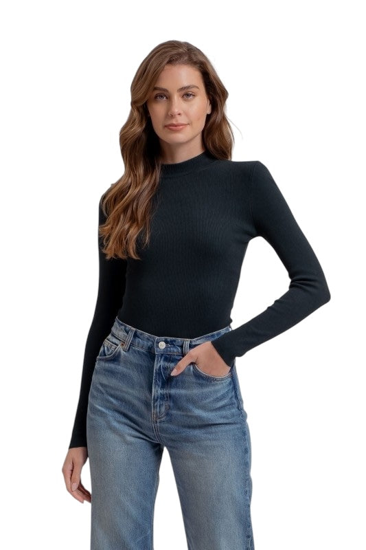 Right Now Mock Neck Top