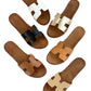 The Camile Gold Sandal