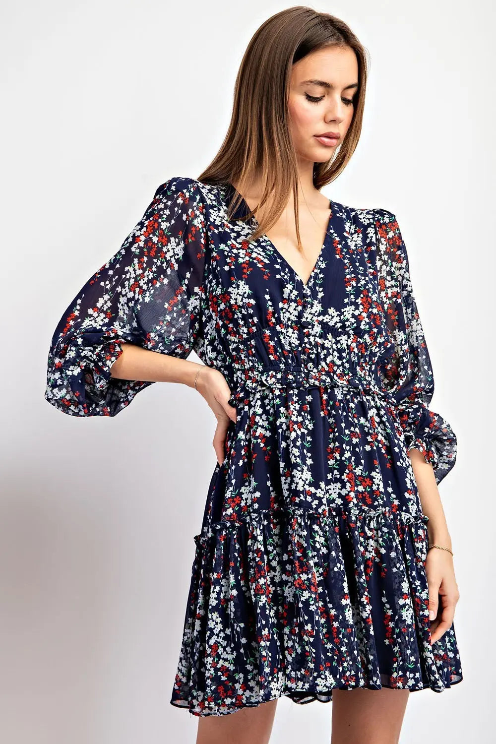 Sweet Nothings Navy Dress