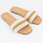 The Selena Gold Sandal