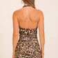 Wild Side Satin Midi Skirt