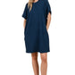 Warm Breezes Navy Dress