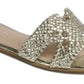 The Gladys Gold Sandal