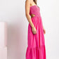 Weekend Getaway Pink Midi