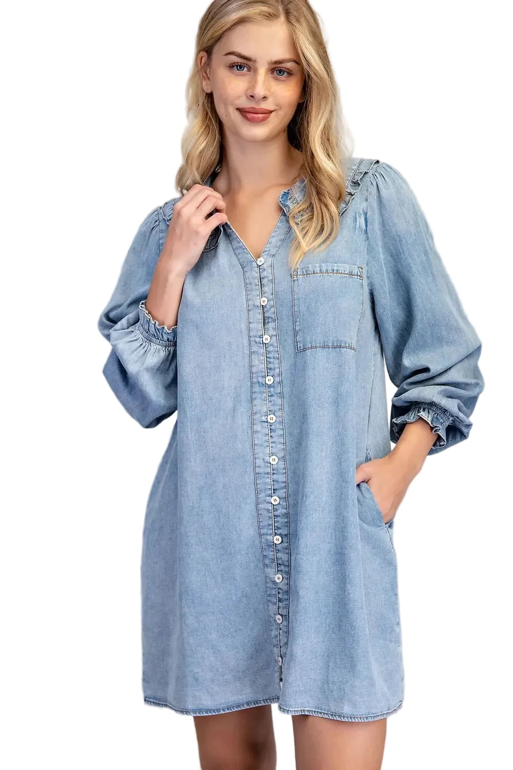 Blue Jean Baby Dress