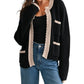 Think On It Black Cardigan