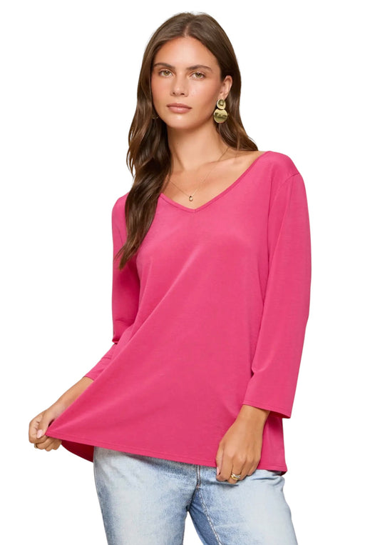 Staple Of My Closet Magenta Top