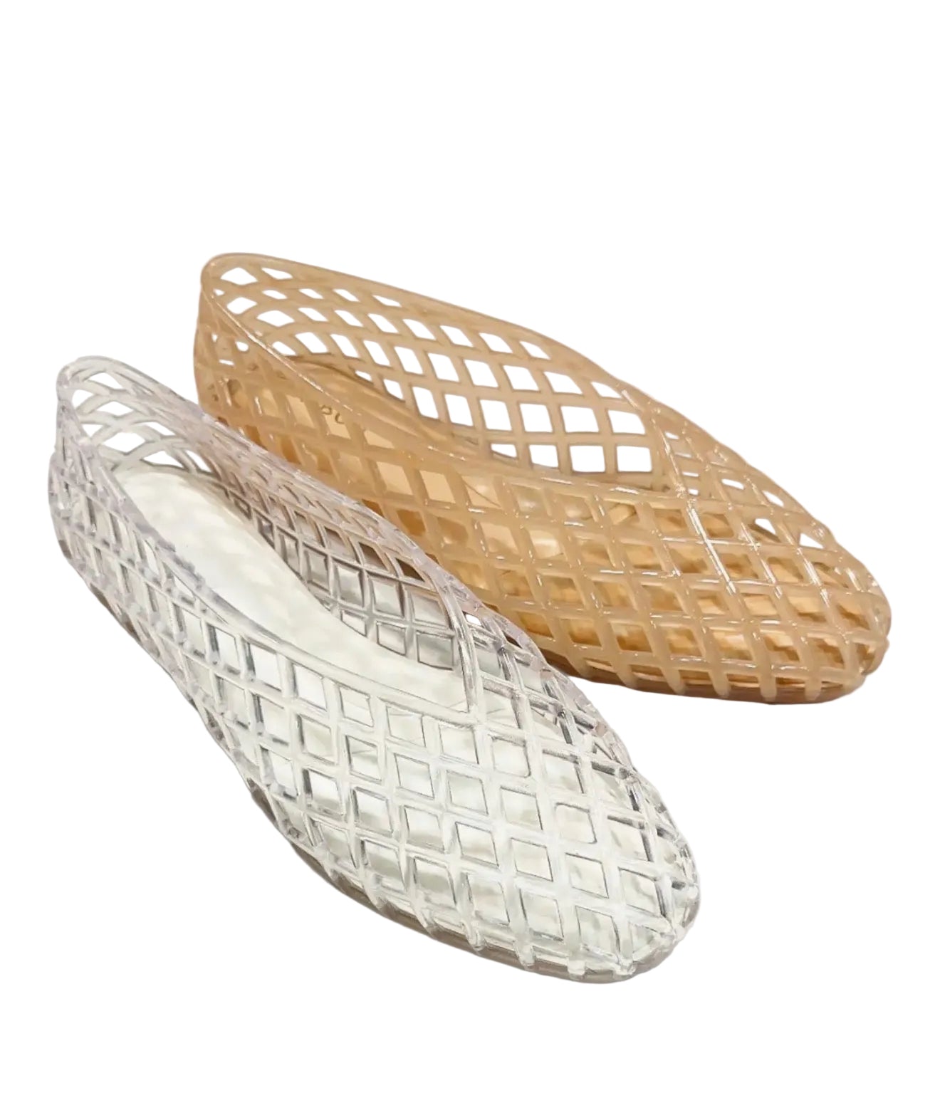 The Tess Clear Jelly Slip On