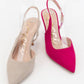 The Sara Slingback Heel