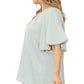 Plus One: Choose Happiness Mint Top