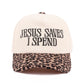 Stitched Cord Jesus Saves Hat