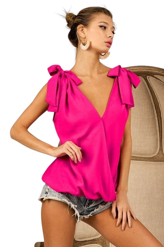 Go With The Waves Pink Top