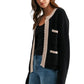 Think On It Black Cardigan