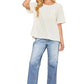 The Relaxed Luxe Tee Ivory