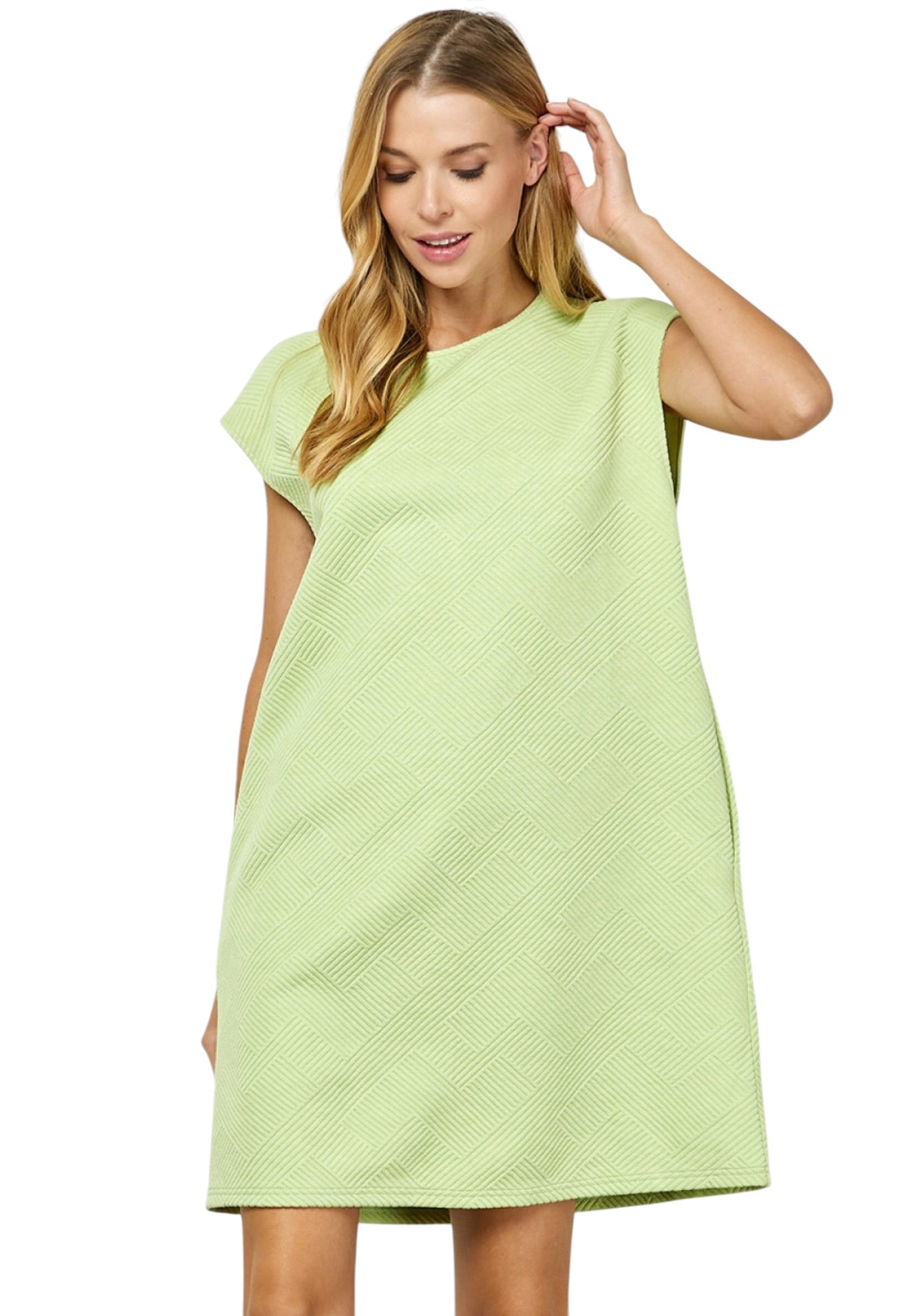 Lila Matcha Summer Dress