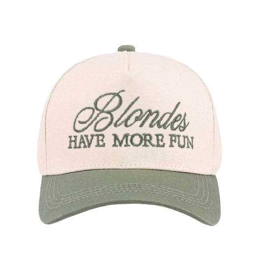 Blondes Have More Fun Hat