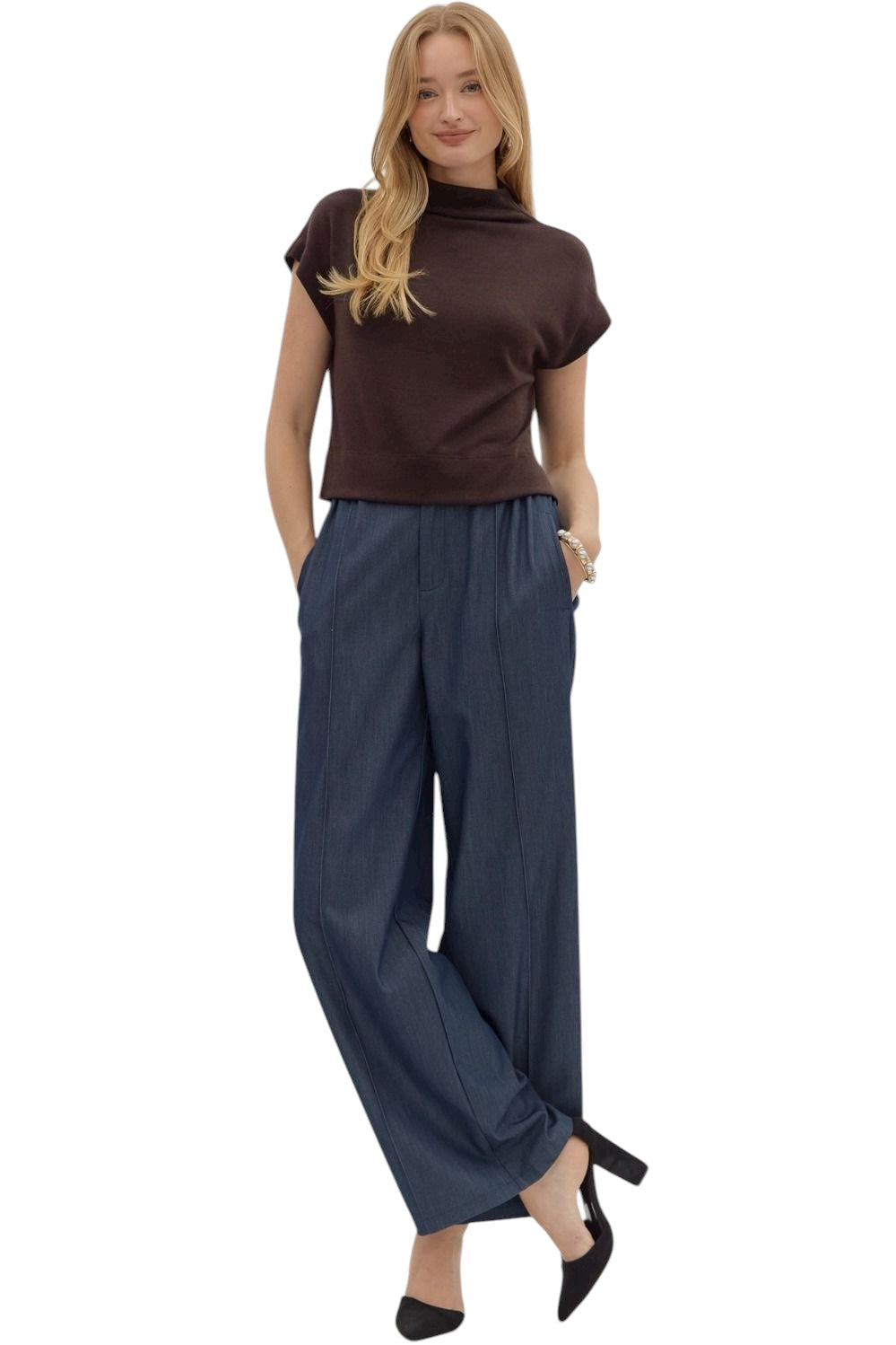 Fall Has Arrived Brown Top