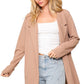 Down To Business Taupe Blazer