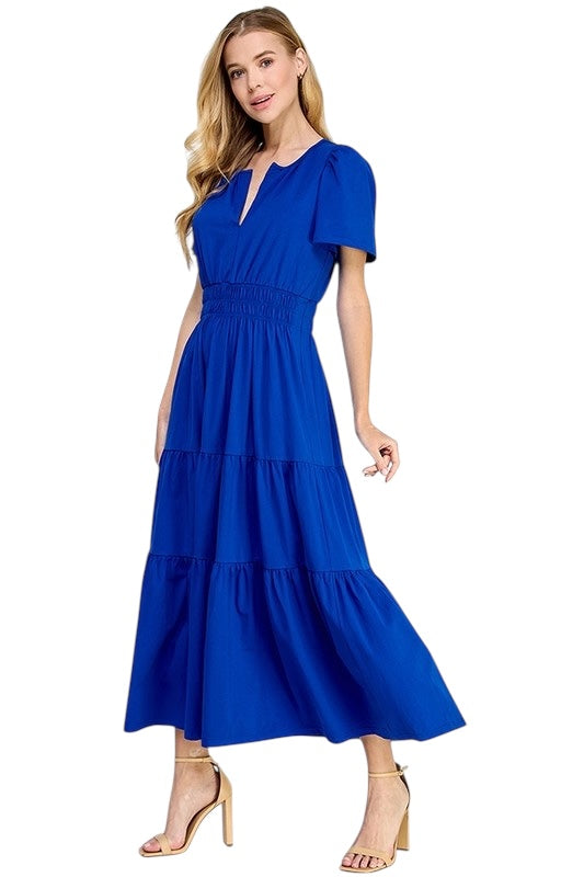Give It Your All Cobalt Dress