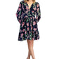 Navy: Give In To Me Floral Dress