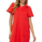Here For It Orange Dress