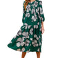 Make It Right Green Printed Dress