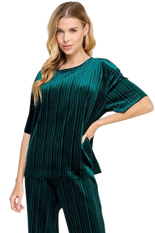 Wait For The Sign Emerald Top