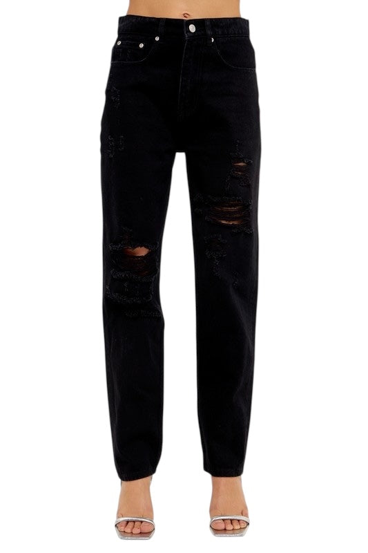 See You Soon Black Jean