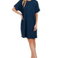 Warm Breezes Navy Dress