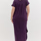 Swing Into The Store Plum Dress