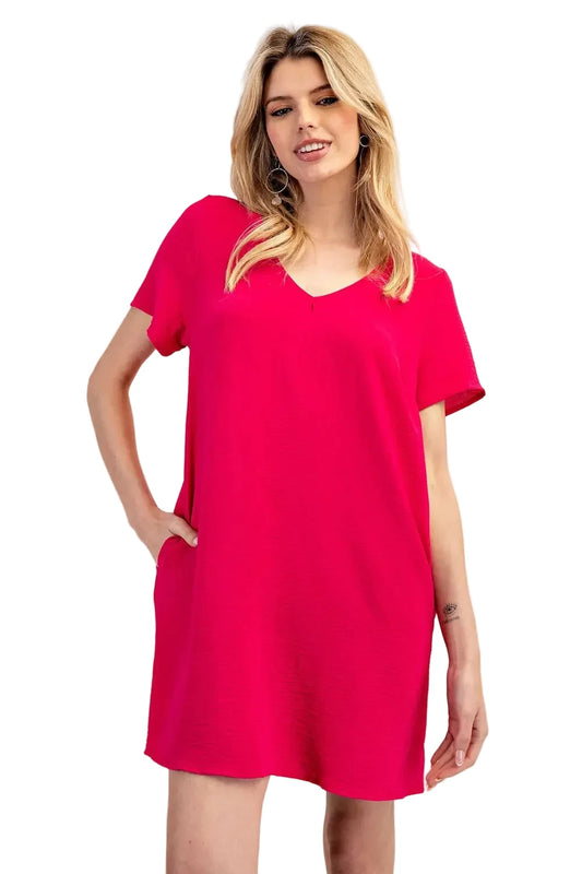 Elevated Vacation Pink Dress