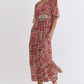 Was Made For Vacation Red Dress