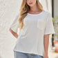 The Relaxed Luxe Tee Ivory