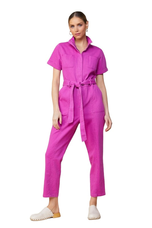 Embrace Today Magenta Jumpsuit