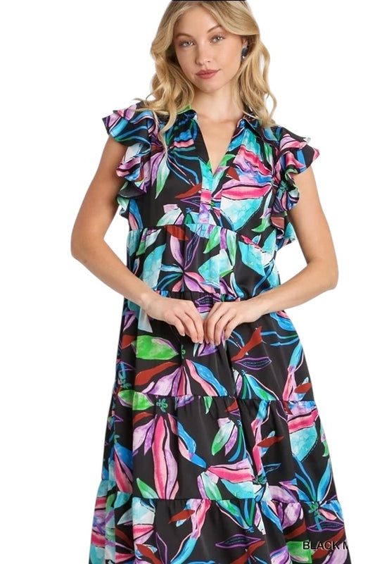 When You Know Black Mix Dress