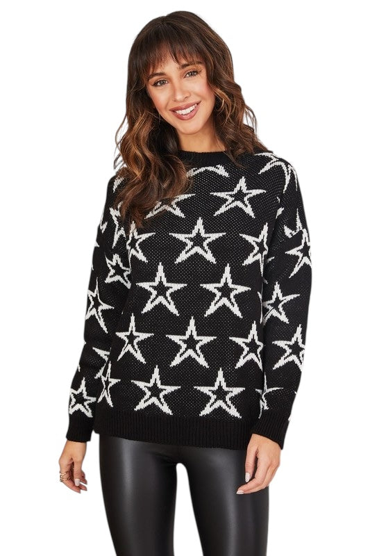 Don't Know Why Star Sweater