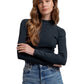 Right Now Mock Neck Top
