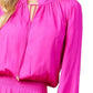 Stop And Stare Hyper Pink Dress