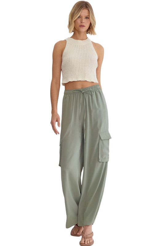 Olive: Floating In The Wind Pants