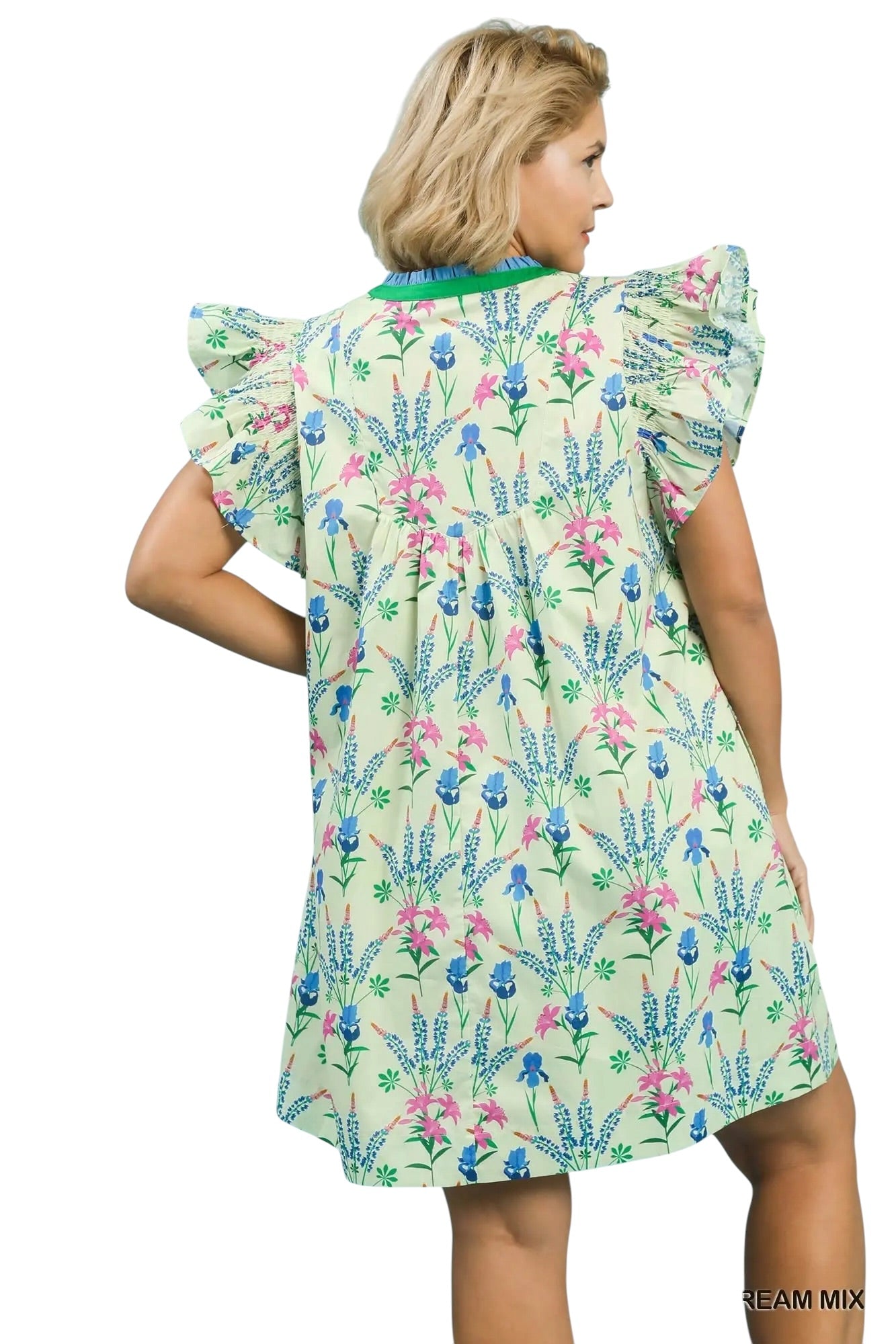 (P) Effortlessly Trying Mint Mini Dress