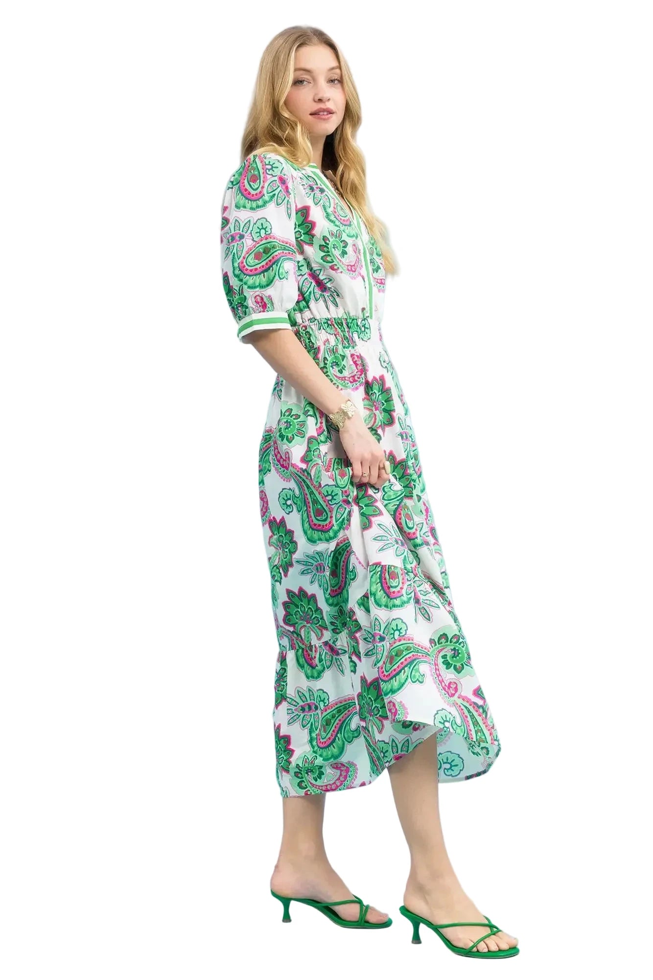 Endless Summer Green Dress