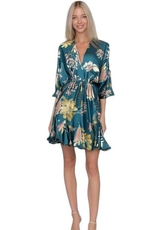 I’ll Have It All Teal Dress