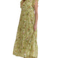 The Goddess She Is Lime Dress