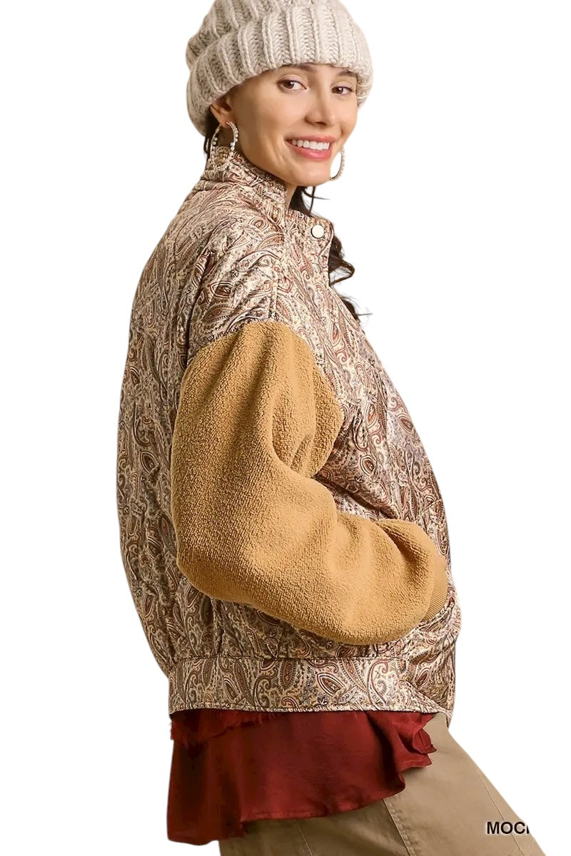 Bold And Beautiful Printed Jacket